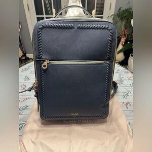 Calpak Kaya 15 inch Laptop Backpack in Navy with Dust Bag  *DISCONTINUED COLOR*